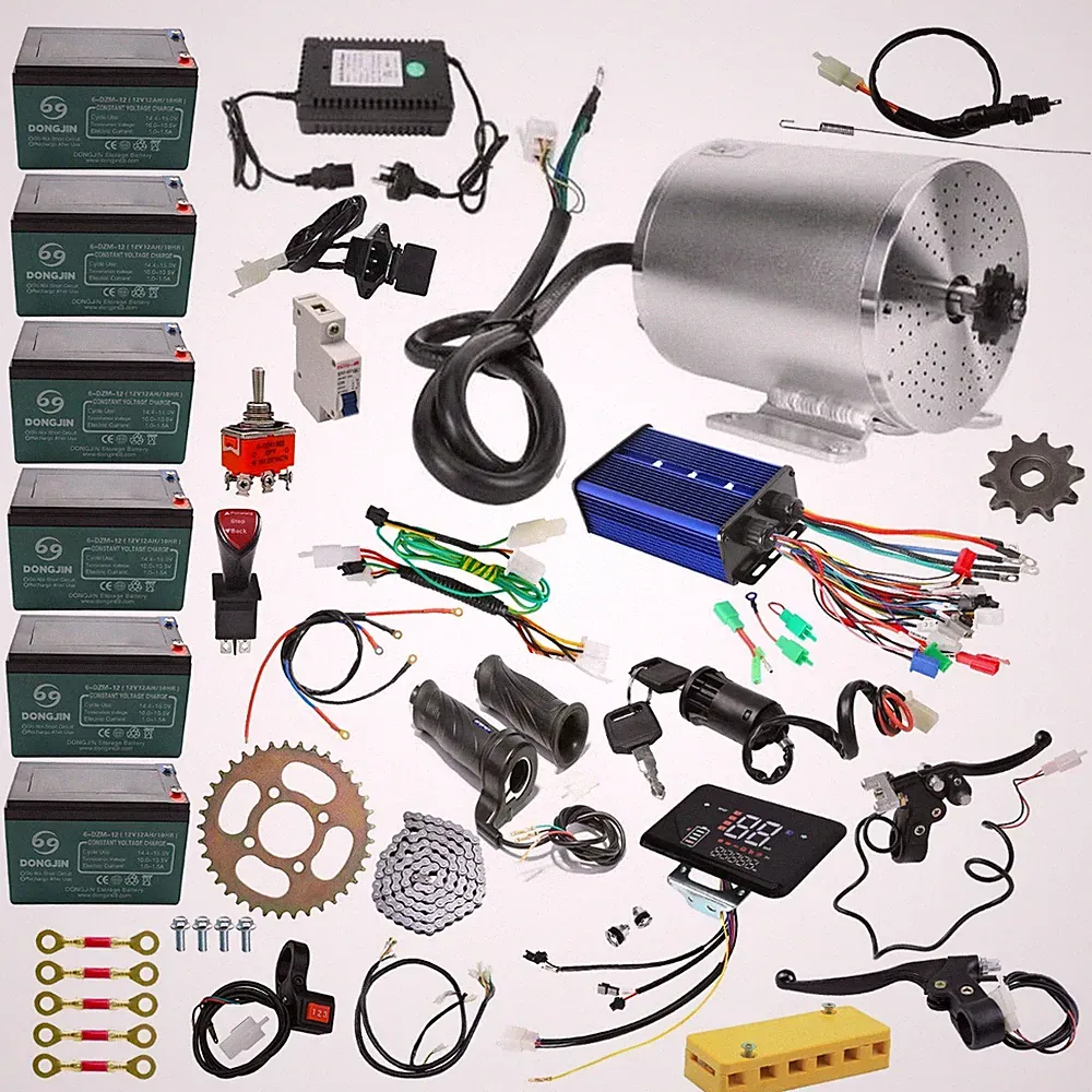 72V 3000W Electric Motor 428 Sprocke Kit ATV UTV Go kart Quad Buggy Drift Trike